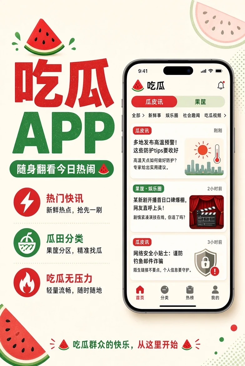 吃瓜APP移动浏览服务介绍