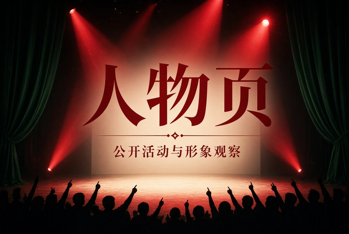 人物公开活动与镜头表现观察