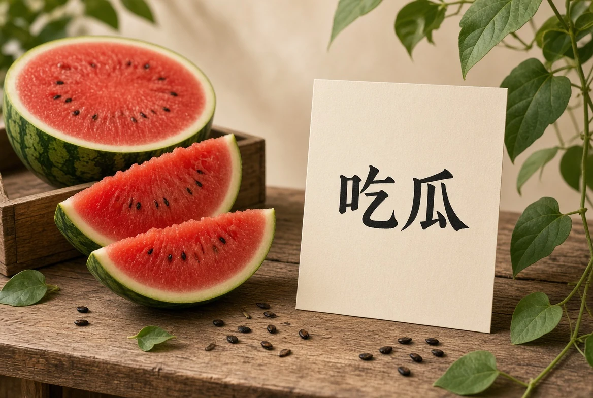 吃瓜果筐内容视觉
